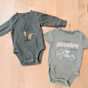 Green Onesie Set